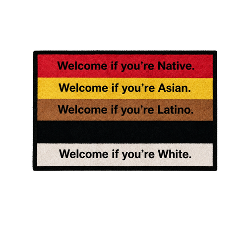 "Welcome If You're" Mat