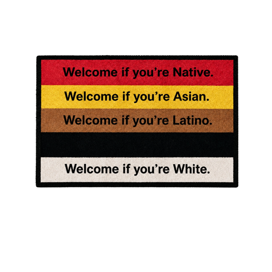 "Welcome If You're" Mat